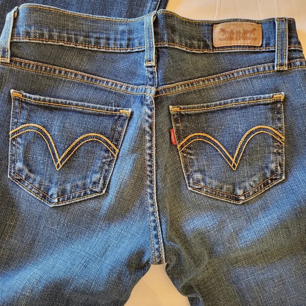 Y2K/Vintage Levis 524 Too Superlow▪︎ Womens Ultra-Low Rise Jeans ▪︎ Size 26/3 - Picture 4 of 10